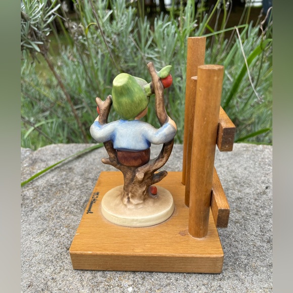 Hummel Goebel Apple Tree Boy Figurine Bookend West Germany - Picture 3 of 6